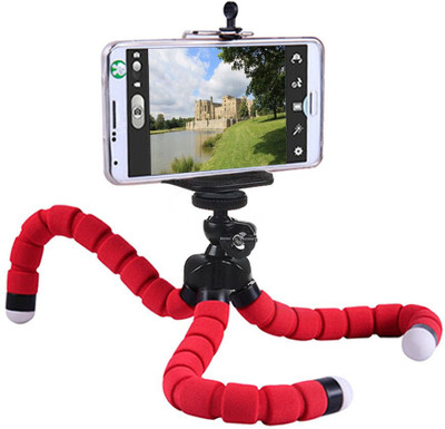 

Blue Birds Flexible Sponge Mobile Stand, Selfie Stick, Camera Stand Holder With 360 Degree Ball Head And Universal Mobile Holder Mount For Smartphones, Camcorder, Camera Tripod(Multicolor, Supports Up to 1000 g)
