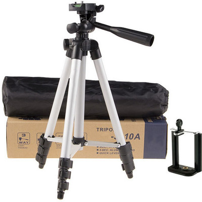 

m s megaslim Tripod-3110 Tripod(Silver, Black, Supports Up to 1500)