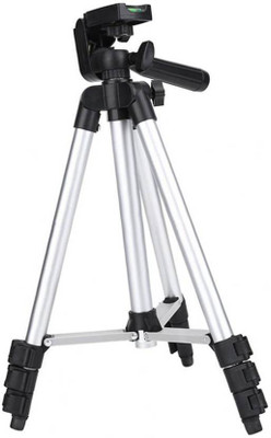 

New Gadgets Camera Mobile Tripod Tripod(Silver, Supports Up to 500 g)