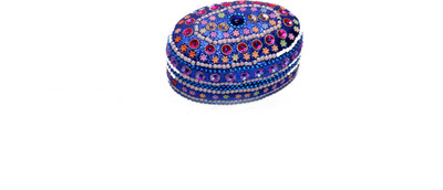 

ASHTACRAFTS Handmade Multicolor Kundan Earring Box for Women Jewel Organizer Gift Items Jewellery Vanity Box(Multicolor)