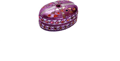 

ASHTACRAFTS Handmade Multicolor Earring Box for Women Jewel Organizer Jewellery Vanity Box(Multicolor)