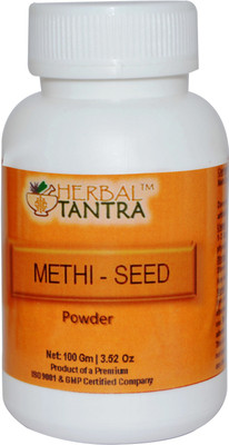 

Herbal Tantra Methi Seed Powder (Ayurvedic) - 100 Gms(100 g)