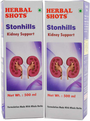 

Herbal Hills Stonhills Herbal Shots 500ml Pack of 2(1 L)
