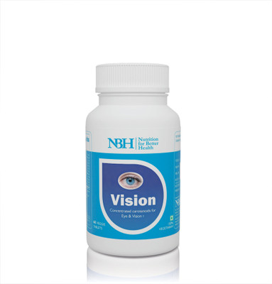 

NBH Vision (Natural eye & Vision Supports) - 60 Veggie Tablets(60 No)