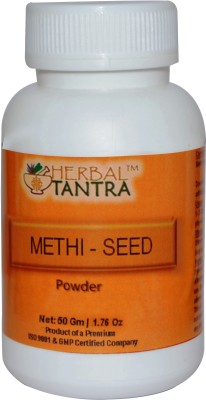 

Herbal Tantra Methi Seed Powder (Ayurvedic) - 50 Gms(50 g)