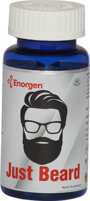 

Enorgen Just Beard - For Thick & Smart Beard Vitamins - 60 Veg. Capsules(660 mg)