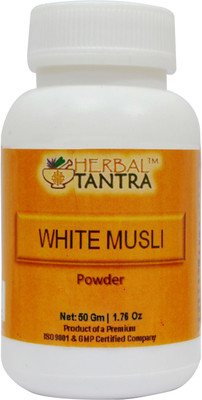 

Herbal Tantra White Musli Powder (Ayurvedic) - 50 Gms(50 g)