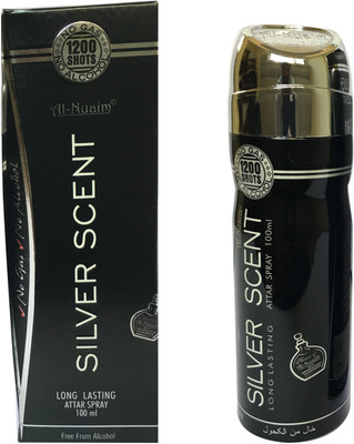 

Al Nuaim AL NUAIM SILVER SCENT (PACK OFF 1) Floral Attar(Musk)