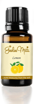 

geelee mitti LEMON ESSENTIAL OIL FOR FACE,SKIN,HAIR, 100% pure natural & undiluted oil(10 ml)