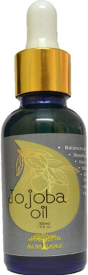

All Naturals Jojoba Oil 30ml - Cold Pressed (Rajasthan) Pure & Undiluted for Balance Oily Skin, Natural Makeup Remover, Hair Vitalizer, Natural Lip Balm(30 ml)