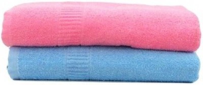 Hot Dealzz Cotton 300 GSM Bath Towel Set(Pack of 2)