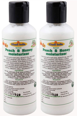

Khadi India Santosh Peach & Honey moisturizer(420 ml)
