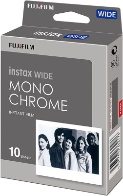 

Fujifilm Wide Monochrome 10 Shots Film Roll(Yes 800 ISO Pack of 1)