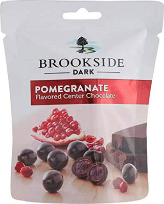 

Brookside Flavored Center Chocolate - Pomegranate 100gm - (Pack of 4) Brittles(Pack of 12, 12 Units)