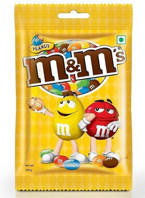 

m&m's Peanut Coated with Milk Chocolate, 100g Bars(100 g)