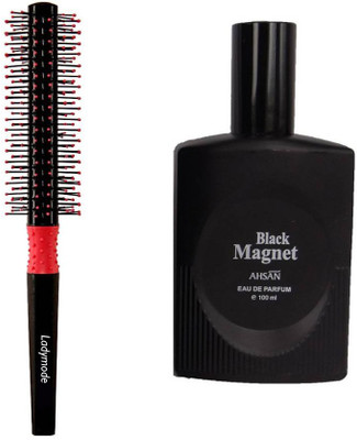 

Ladymode Roller Brush And Ahsan Black Magnet EDP - 100 ml (For Men)(Set of 2)