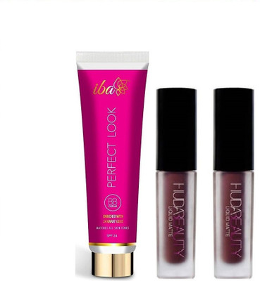 

iba halal care Iba Halal care Perfect Look BB cream with Two Lip glosses(Set of 3)