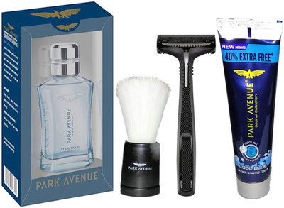 PARK AVENUE Shaving Kit Cool Blue(4 Items in the set)