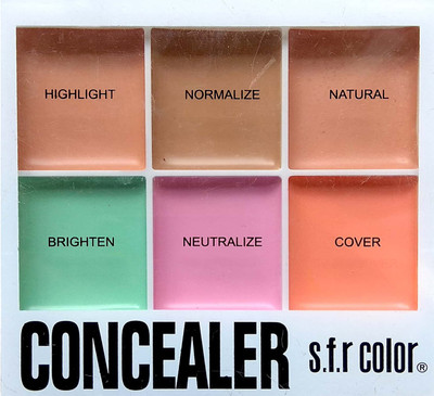 

S.f.r color 6 Colors Concealer & Color Corrector For Bridal &Party Concealer(Gold)