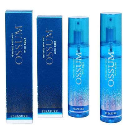 

ossum PLEASURE BODY PERFUME MIST Deodorant Spray - For Men & Women 155ml pack of 2 Deodorant Spray - For Men & Women(230 ml, Pack of 2)