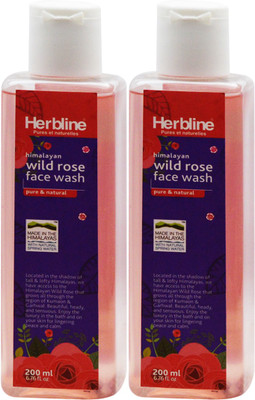 

Herbline Wild Rose Face Wash 200ml Pack OF-2 Face Wash(200 ml)