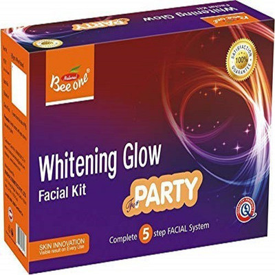 

Beeone Whitening Glow Facial Kit (80 Gms) 80 g