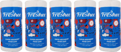 

Freshee Kitchen Towel Tissue made with 100% virgin fibre(Pack of 5)