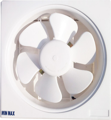 

MinMAX 8" VENTO AIR VENTILATION 100% COPPER WINDING 6 Blade Exhaust Fan(WHITE, Pack of 1)