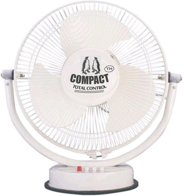 

Koolair Compact All Purpose 12 Inch 3 Blade Table Fan(White, Pack of 1)
