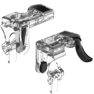 

BUY SURETY Good Quality L1 R1 T9 Trigger Gaming Accessory Kit(Transparent, Silver, For Android, iOS)
