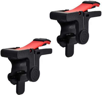 

LIFEMUSIC Fire PUBG Button Controller Trigger PUGB L1 R1 Mobile Gaming Trigger Button L1R1 Shooter Phone Game Pad for IOS and Android Gaming Accessory Kit(Red, Black, For Android, iOS)
