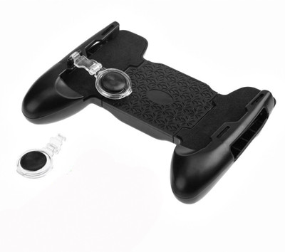 

LIFEMUSIC NEW Ultra-Portable 3 in 1 Joystick Grip Extended Handle Game Controller Ultra-Portable Gamepad for All Smartphone Gaming Accessory Kit(Black, For Android, iOS)