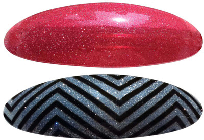 

Shreya Collection Combo of 2 Multicolour Glitter Sparkly Hair Ponytail Barrette Clutcher Clip Alligator Buckle Hair Clip(Multicolor)