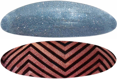 

Shreya Collection Combo of 2 Multicolour Glitter Sparkly Hair Ponytail Barrette Clutcher Clip Alligator Buckle Hair Clip(Multicolor)