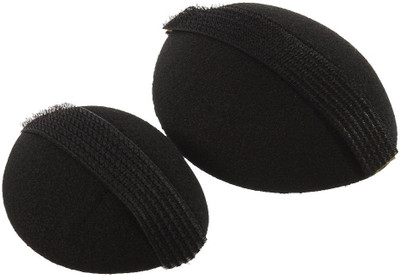 

GadinFashion Base Hair Volumizer Bumpits (Puff Maker) (2 Pc) Hair Accessory Set Hair Accessory Set(Black)