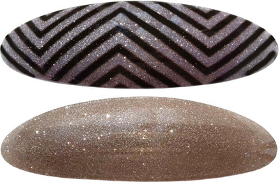

Shreya Collection Combo of 2 Multicolour Glitter Sparkly Hair Ponytail Barrette Clutcher Clip Alligator Buckle Hair Clip(Multicolor)