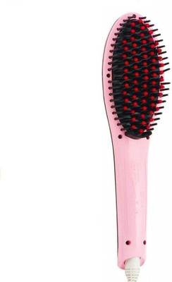 

Nilkanth Trade 2 in 1 Fast Professional Ceramic Hair Straightener Brush with Temperature