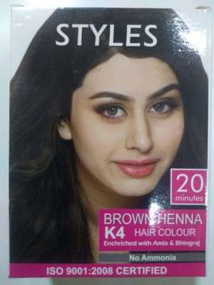 

JMD Crafts Export Quality Brown Henna Hair Color 6 Pouches 10gm each Hair Color(Brown)