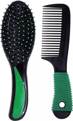 

Iyaan Hair Brush With Comb Set, Best Hair Styling Tool For Men And Women
