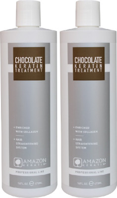 

AMAZON KERATIN CHOCOLATE KERATIN TREATMENT- 473 ML PACK OF TWO(946 ml)