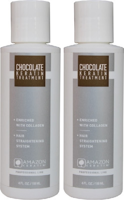 

AMAZON KERATIN CHOCOLATE KERATIN TREATMENT- 118 ML PACK OF TWO(236 ml)