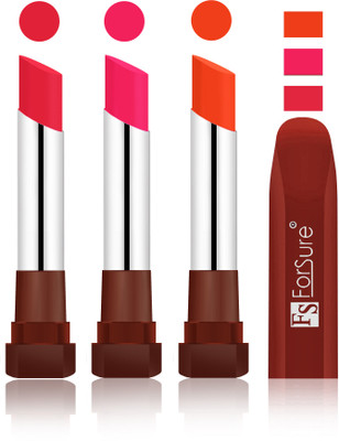 

Forsure Baby Pink, Ruby Red, Nude Velvet Matte Lipsticks(Baby Pink, Ruby Red, Nude)