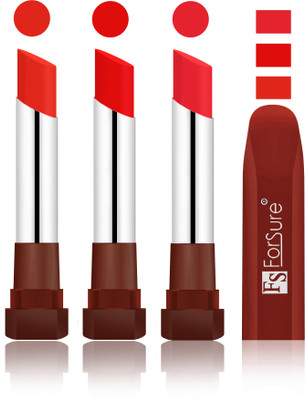 

Forsure Beach Nude, Romantic Red, Peach Velvet Matte Lipsticks(Beach Nude, Romantic Red, Peach)
