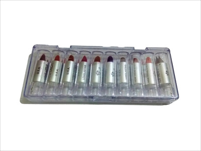 Miss Boss Combo Balm Matte- Lipstick - Set Of 12 (Multicolor)(multicolor)