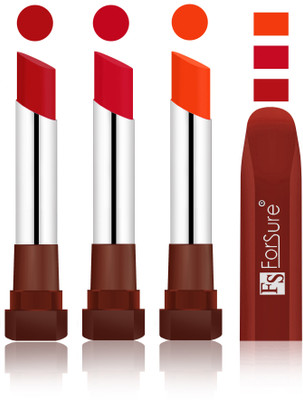 

Forsure Bright Red, Red, Bright Red Velvet Matte Lipsticks(Bright Red, Red, Bright Red)