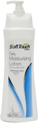 

Soft Touch Daily Moisturizing Lotion-Whitening Lotion Enriched With Vitamin E.(500 ml)