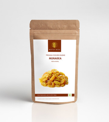 

Nutsy box Premium Golden Raisins (Munakka), 100% Natural, 150g Raisins(150 g, Pouch)