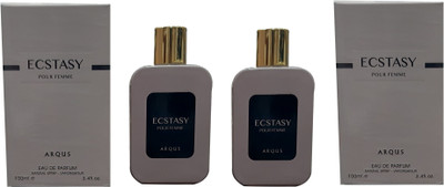 

arqus ECSTASY POUR FEMME ( PACK OFF 2) Eau de Parfum - 100 ml(For Men & Women)