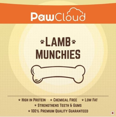 

PawCloud Lamb/Mutton Munchies Stick Dog Treat - 800 GM Lamb Dog Chew(800 g, Pack of 1)