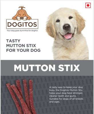 

Dogitos Tasty Mutton Chew Stix For Your Dog Beef Dog Treat(850 g)